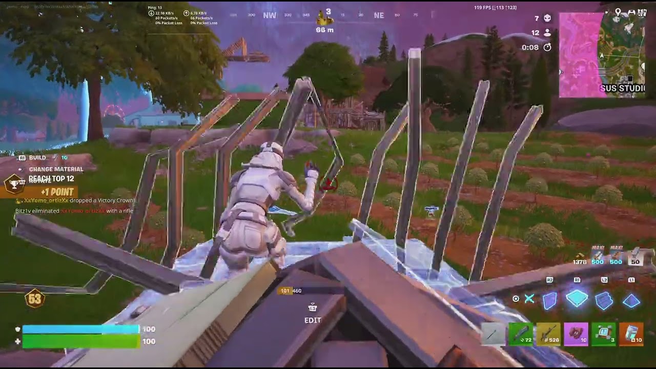 Fortnite ps5 cup win