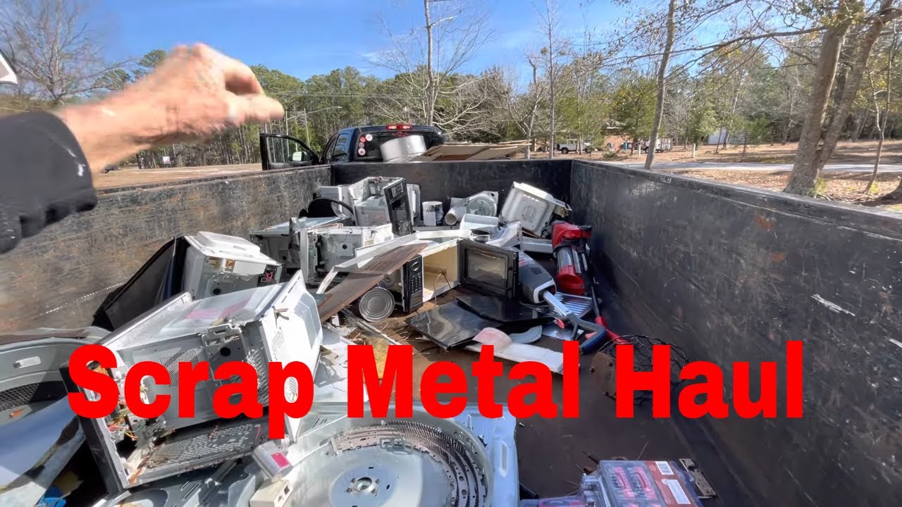 A quick scrap metal pick up and a trip to the scrap yard.