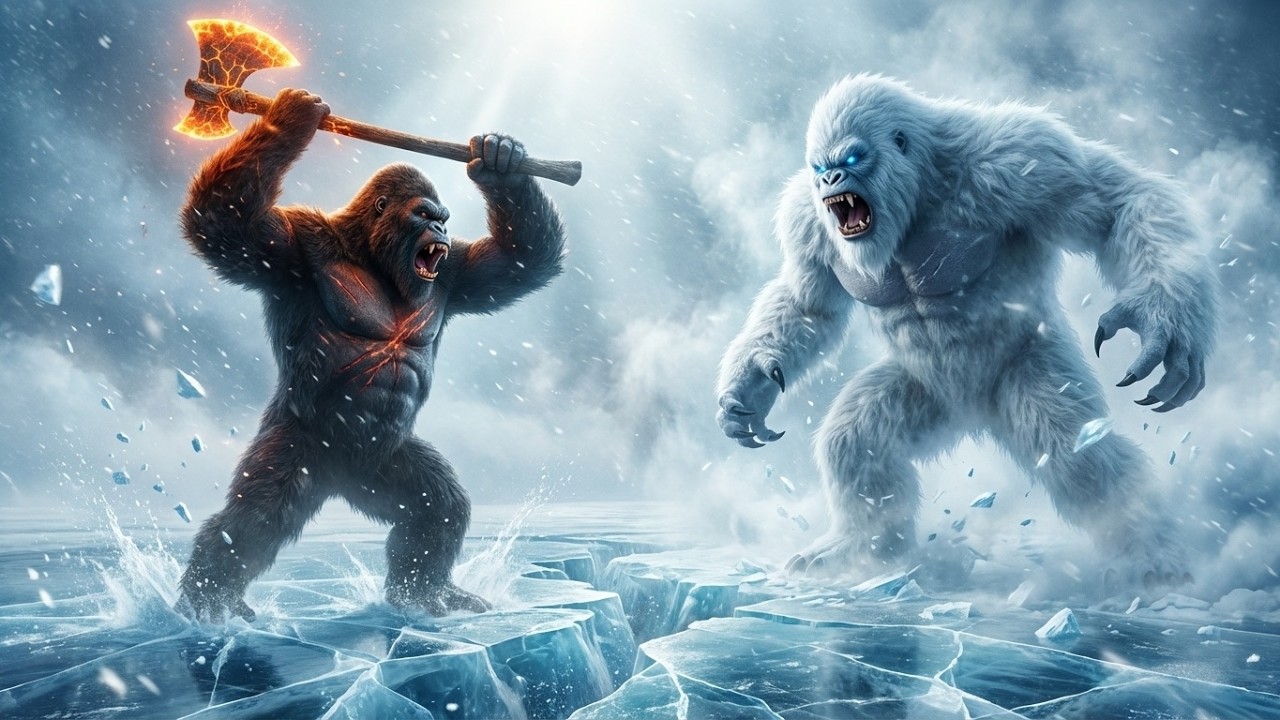 Two Titans Clash on the Ice | Kong vs Yeti P7