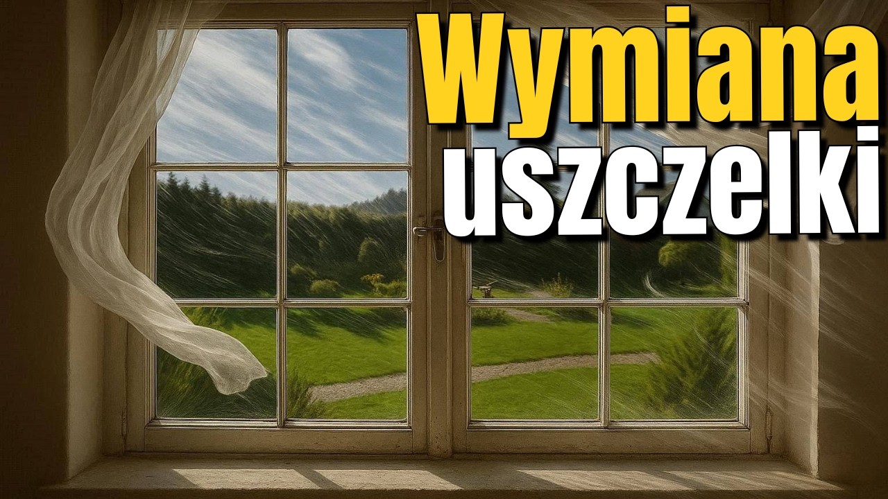 Jak uszczelnić okno na zimę - wymiana uszczelek i regulacja