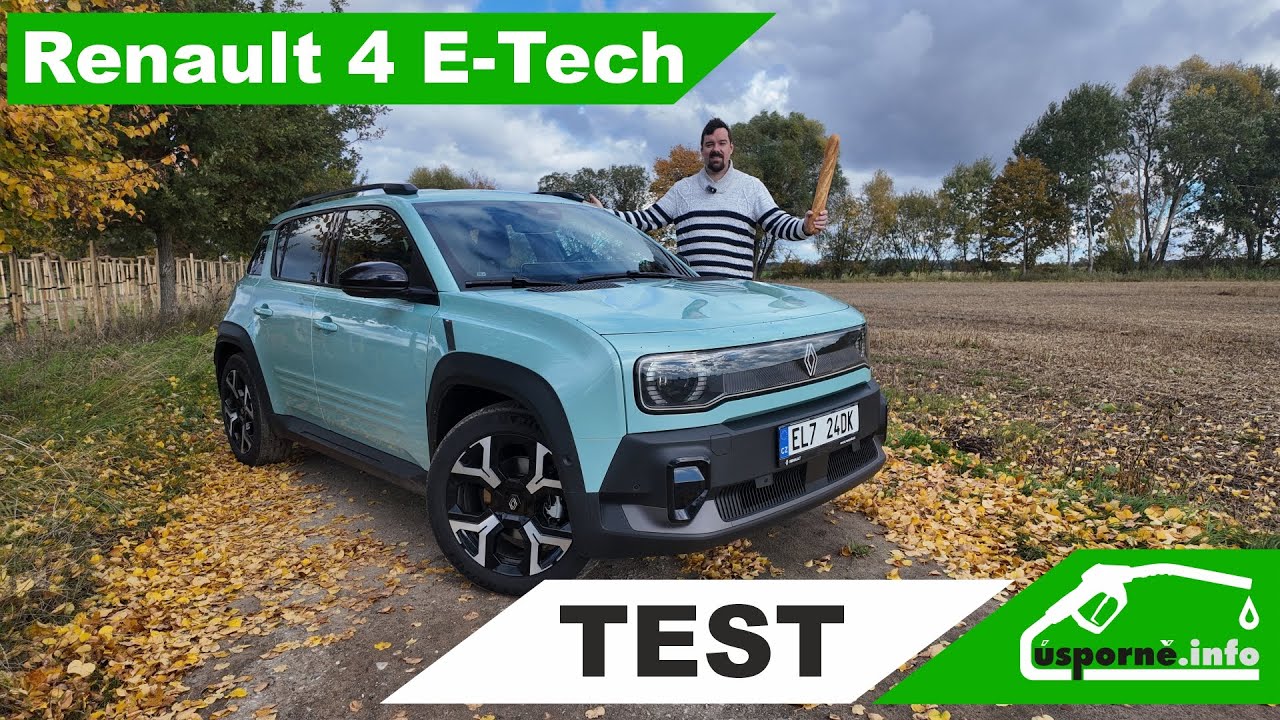 Renault 4 E-Tech: Elektrická Francie par exellence