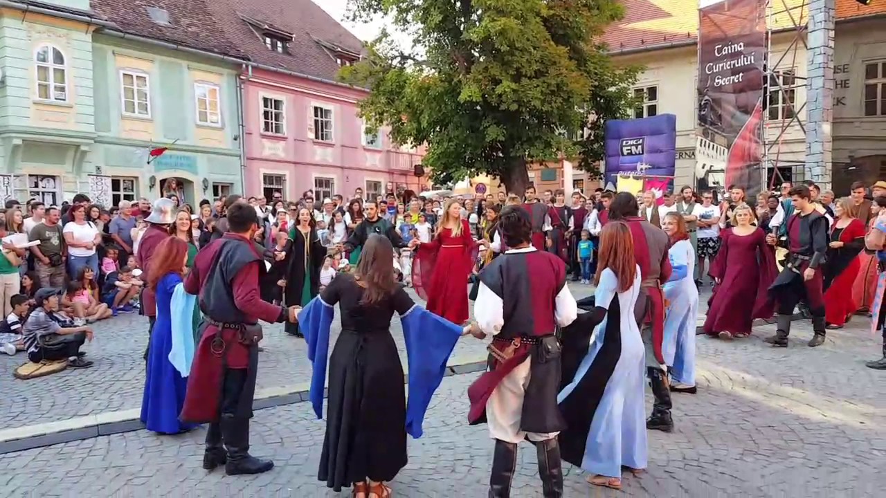 Dans medieval – Paladinii de Terra Medieș 1 / Festivalul Sighisoara Medievala 2017