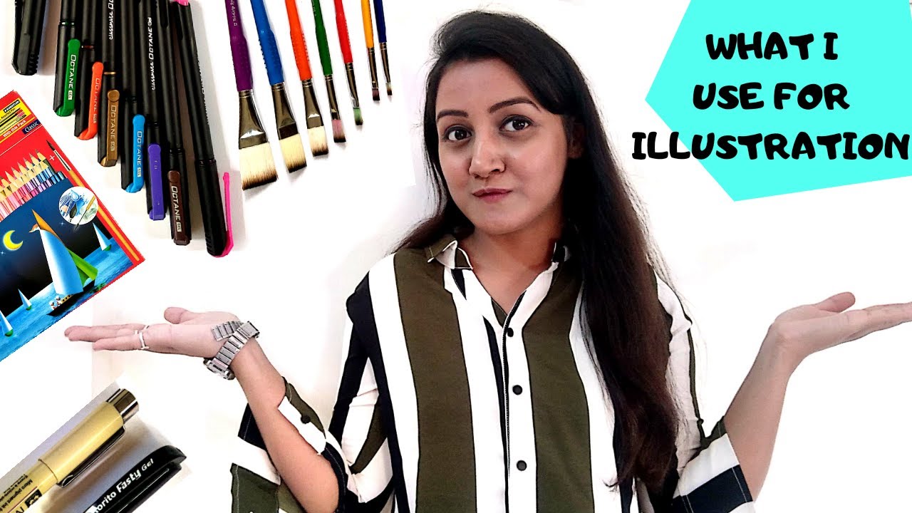 My Fashion Illustration Tools || Material Detail || Fashion Illustration