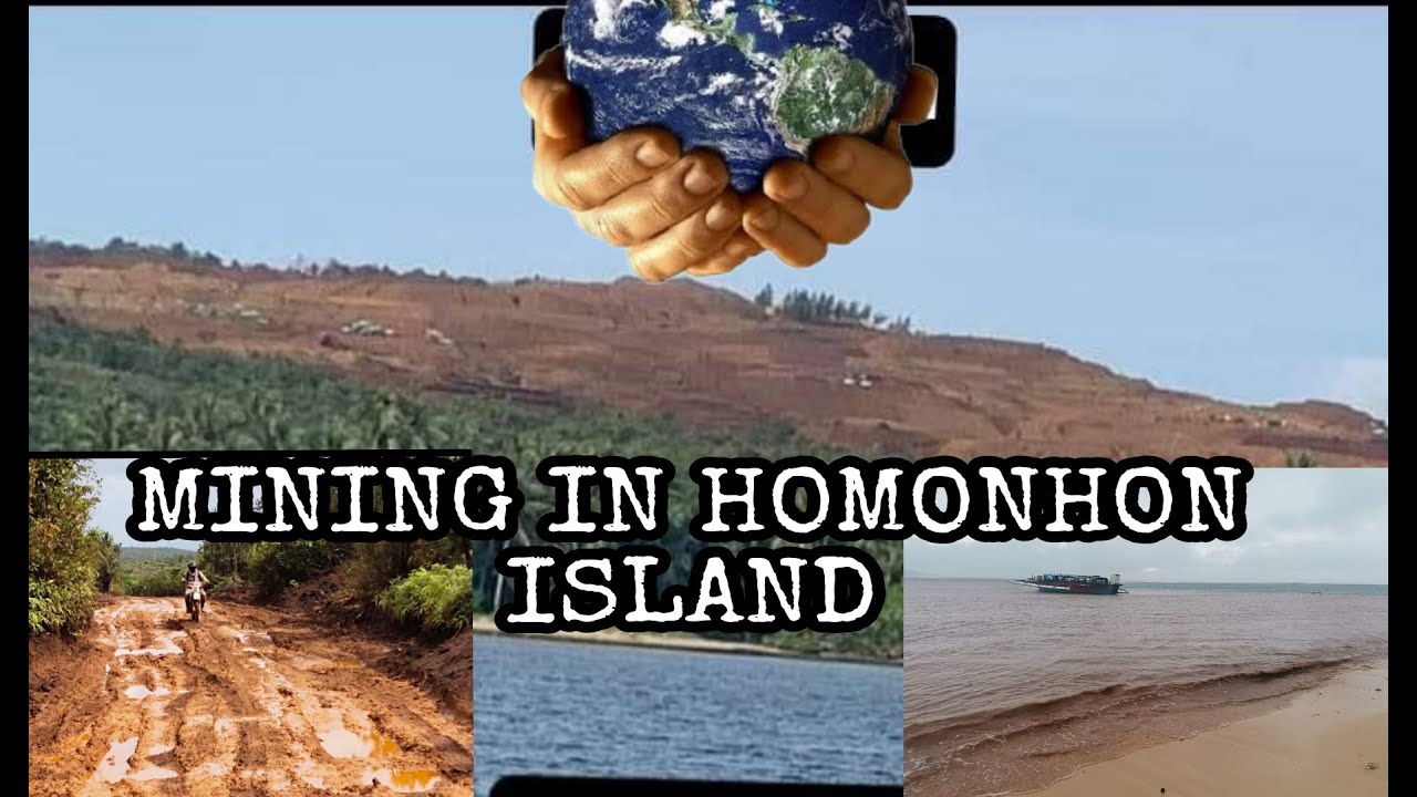 MINING IN HISTORIC HOMONHON ISLAND IN GUIUAN EASTERN SAMAR DESTROY THE OCEAN