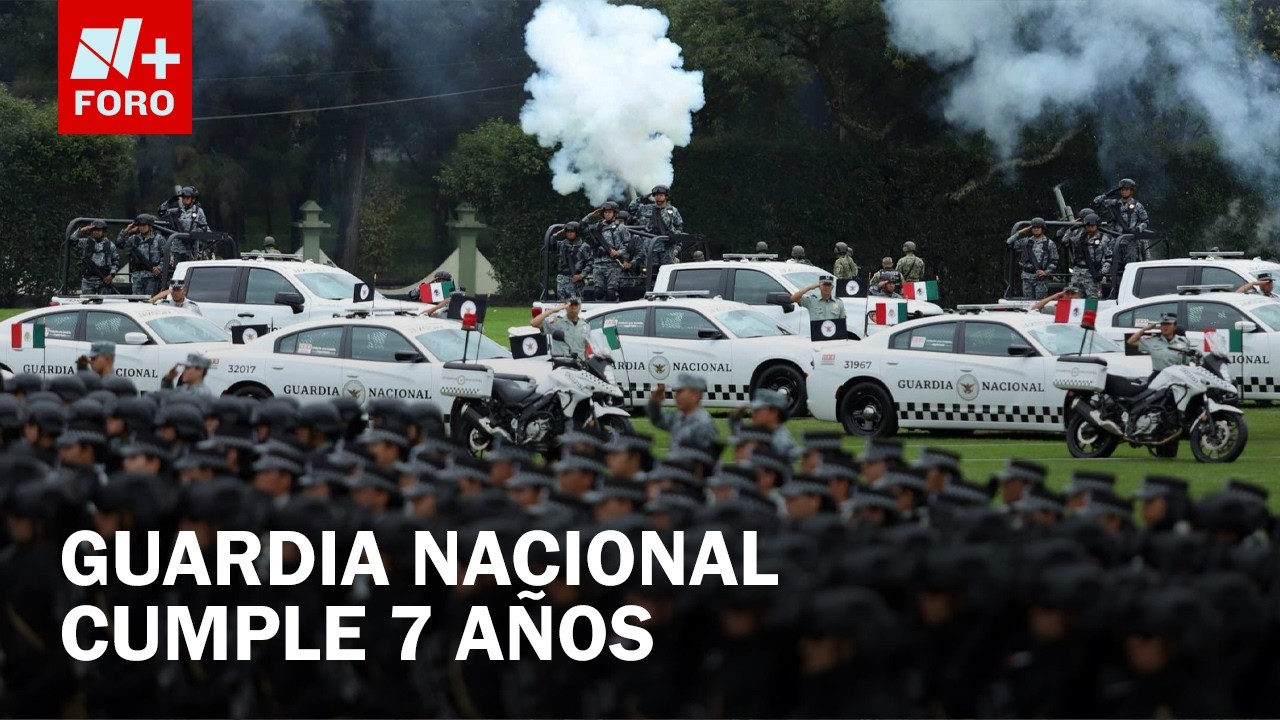 A 7 a&ntilde;os de su creaci&oacute;n, Guardia Nacional suma 130 mil elementos y 43 misiones en el pa&iacute;s