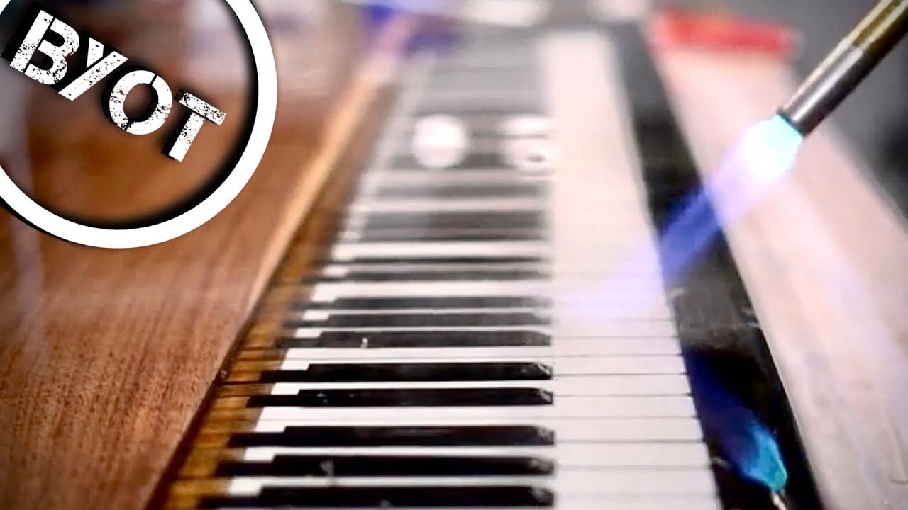 DIY PIANO TABLE