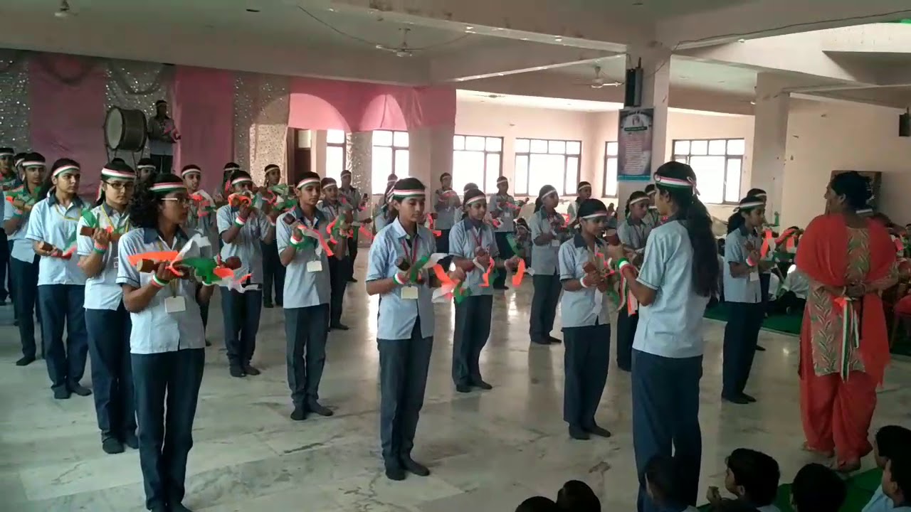Dumble PT by girls TPS public school gohana