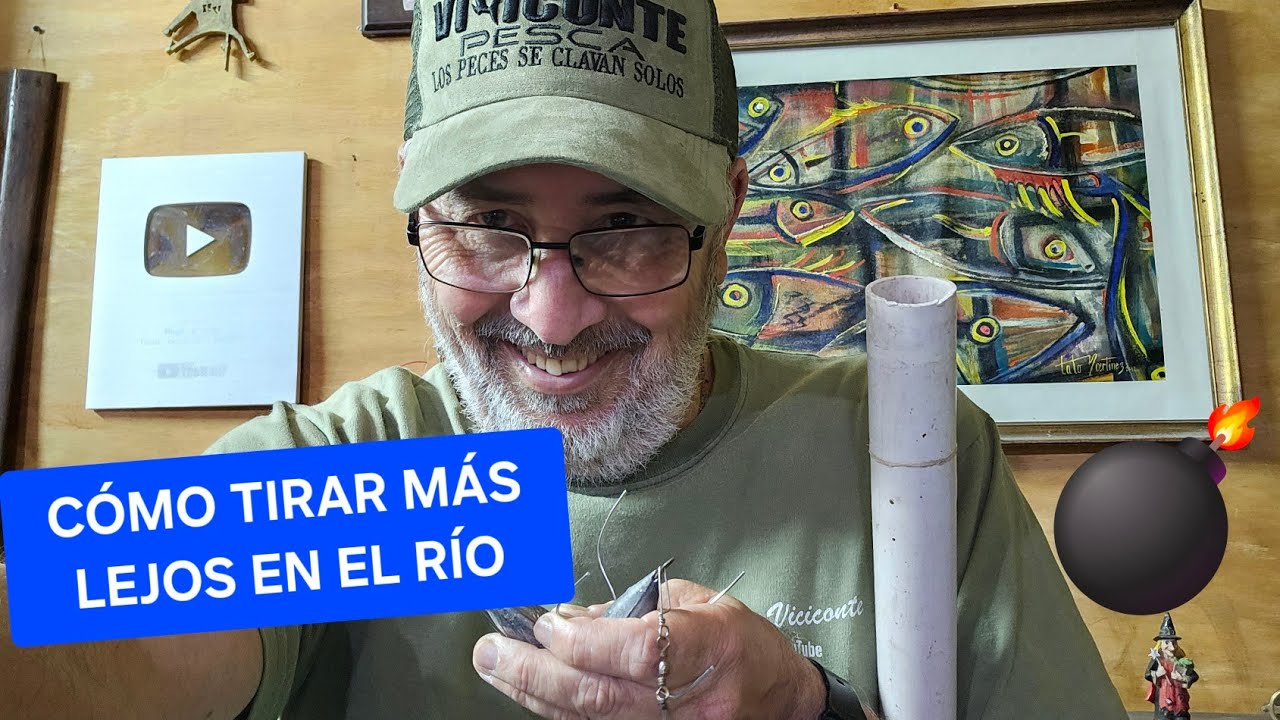 CÓMO TIRAR LEJOS EN EL RÍO Y CÓMO COLOCAR EL POSA CAÑA CORRECTAMENTE 