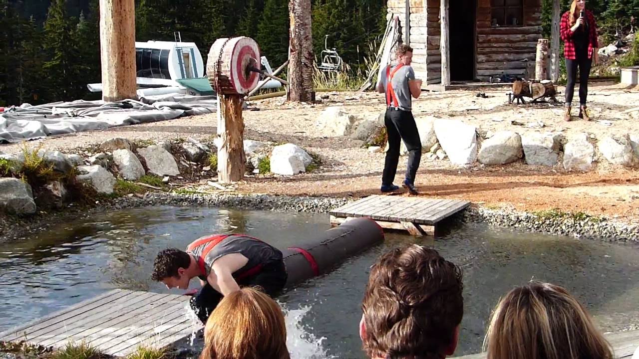 Video fra Canada familieeventyr - Lumperjack show