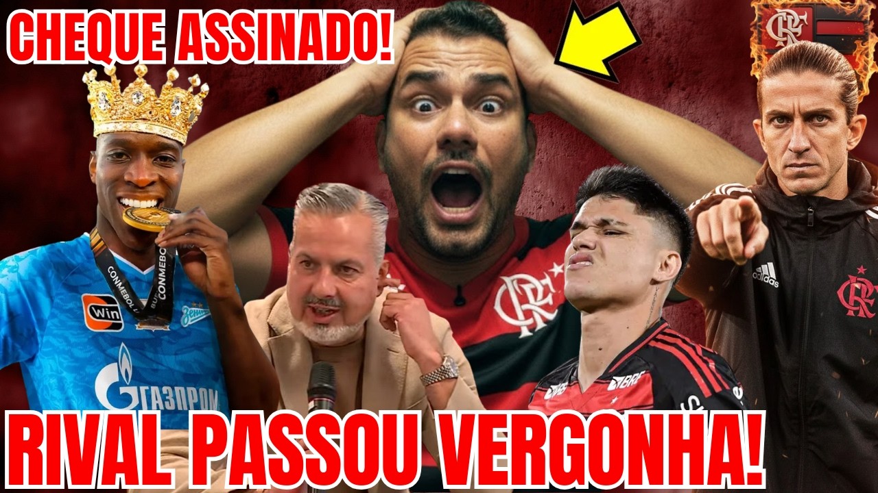 VAI PAGAR 240 MILHÕES? A VERDADE SOBRE LUIZ HENRIQUE + ATLÉTICO-MG SE DEU MAL! FLAZOEIRO HOJE!