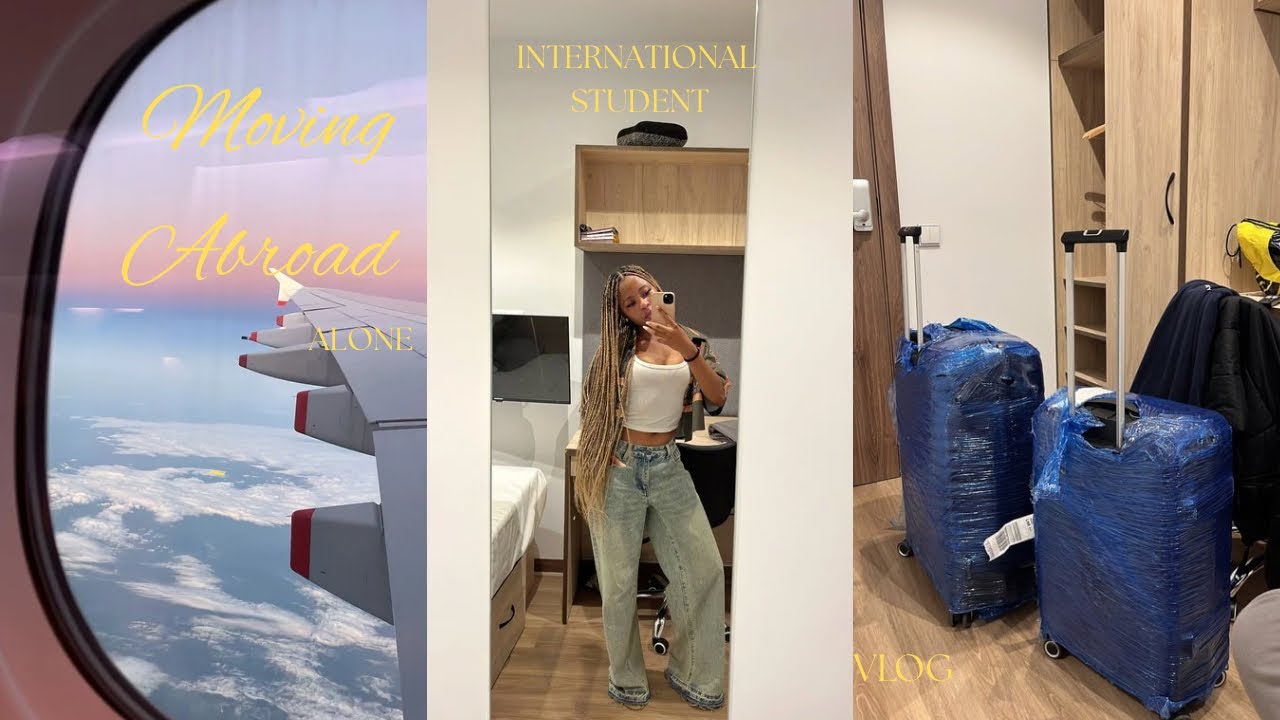 MOVING ABROAD VLOG| SA-Spain| New chapter, Uni, making friends + more 🌸💕