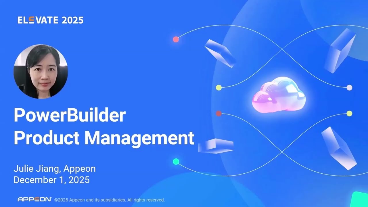Roadmap PowerBuilder 2025-2027 : les évolutions à venir