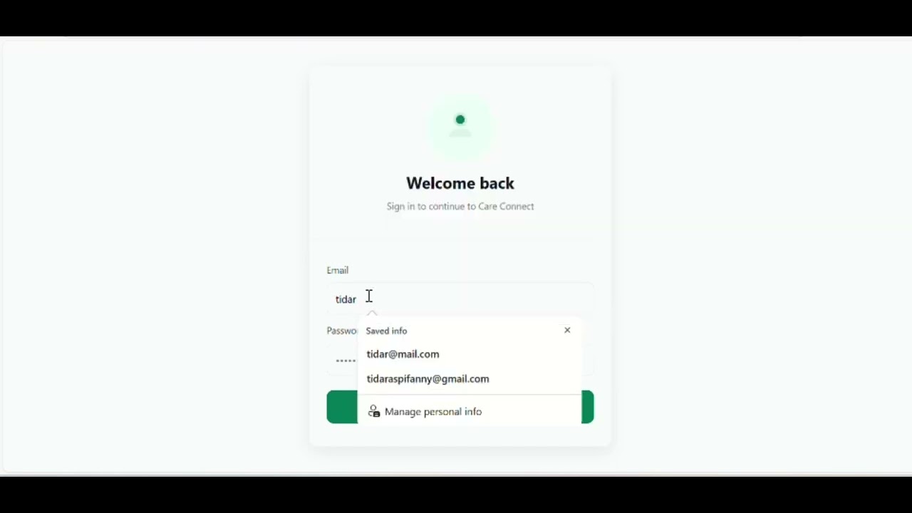 Demo application Care Connect (beta)