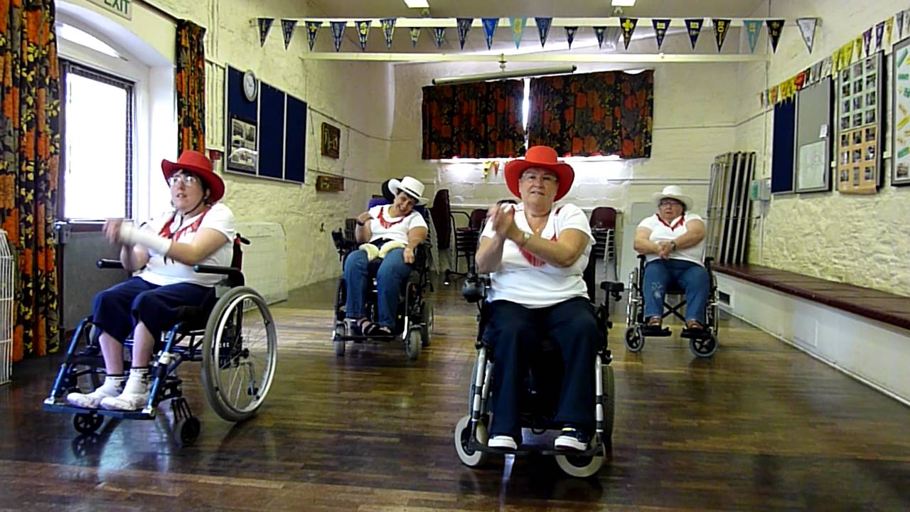 Hillbilly Rock, Hillbilly Roll by High Spirits Wheelchair Line Dancers