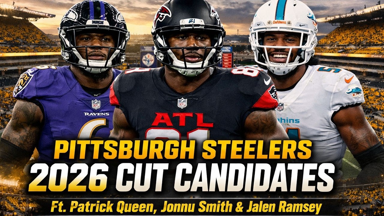 Steelers 2026 CUT List: Patrick Queen, Jonnu Smith & Jalen Ramsey Shockers?!