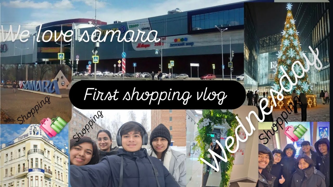 MBBS in Russia Vlog #1: Shopping for Essentials in Samara  🇷🇺 