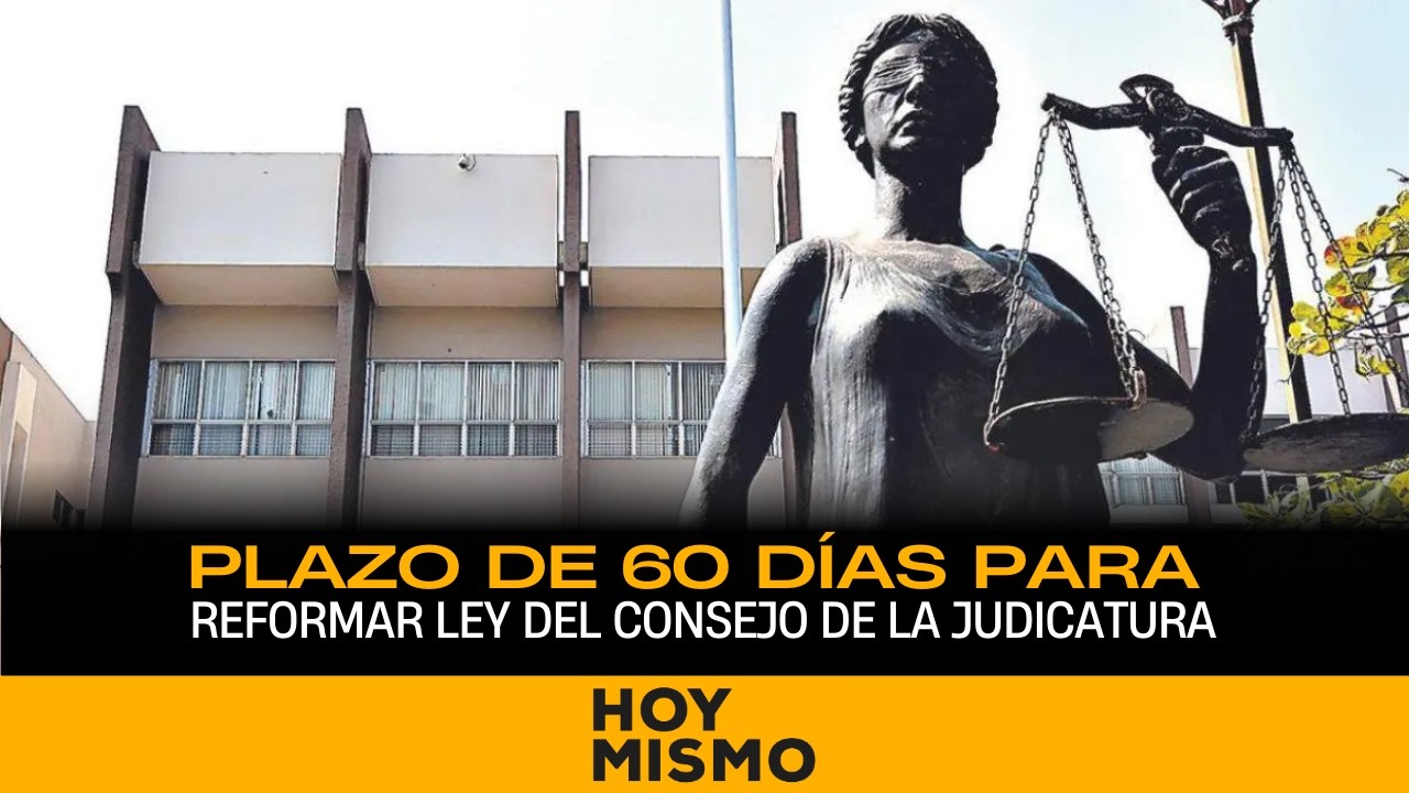 Congreso da 60 días para nueva Ley del Consejo de la Judicatura y reforma al juicio político