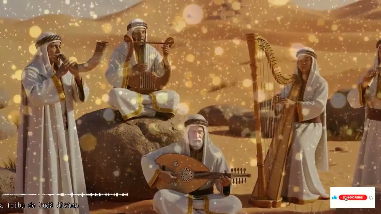 En La Ciudad De David Se Alzan Shofar Y Cánticos Levíticos Con Instrumentos En Adoración Ante Adonai