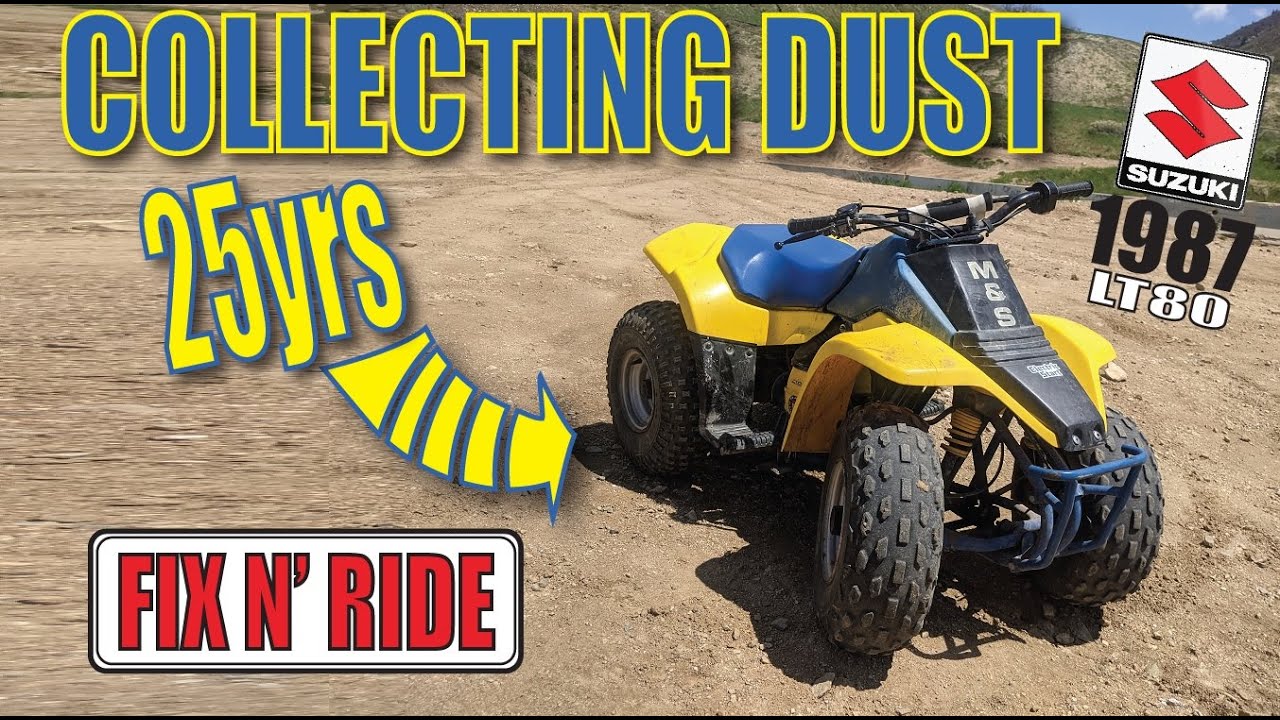 Suzuki 2 stroke Brought Back to Life    LT80 80cc
