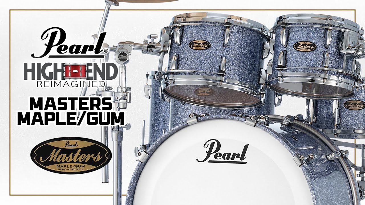 Pearl Drums &bull; MMG MASTERS MAPLE GUM