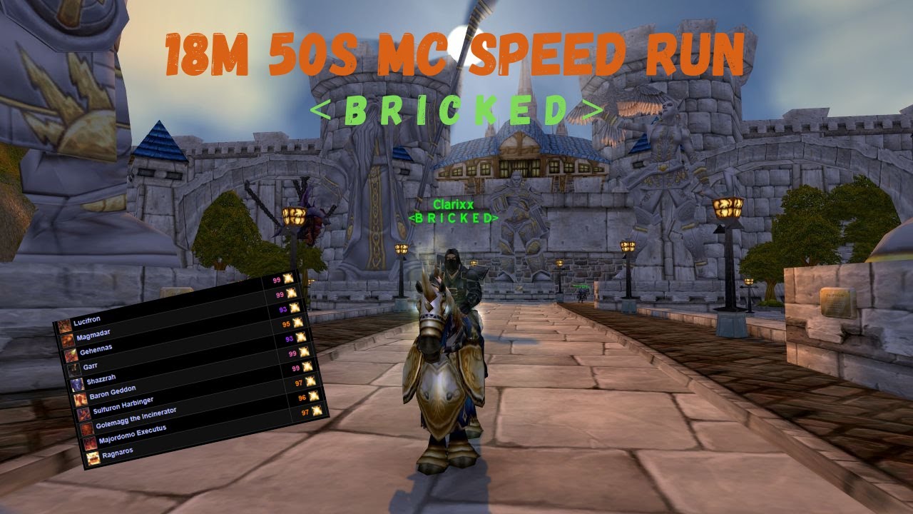 B R I C K E D 18m 50s MC Speed Clear I Holy Paladin PoV