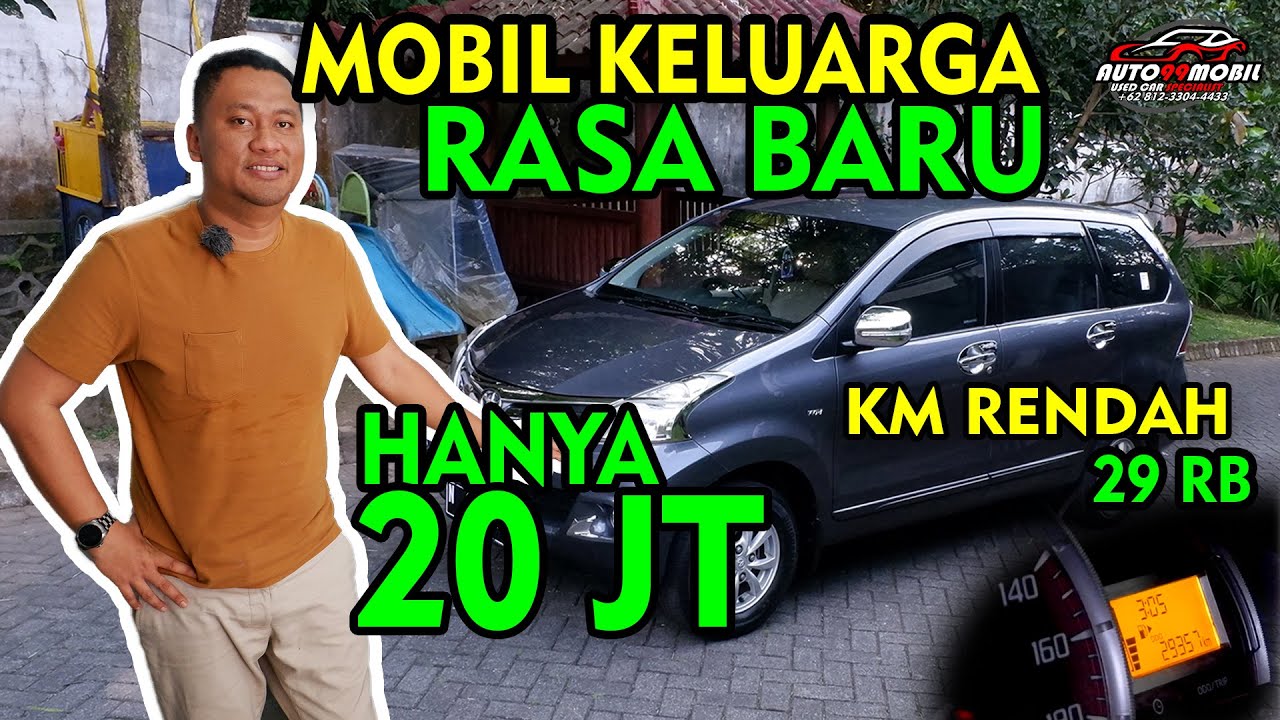 MOBIL NYAMAN BUAT KELUARGA || ALL NEW AVANZA 2015 TIPE G REVIEW || KM RENDAH CUMA 20 JT