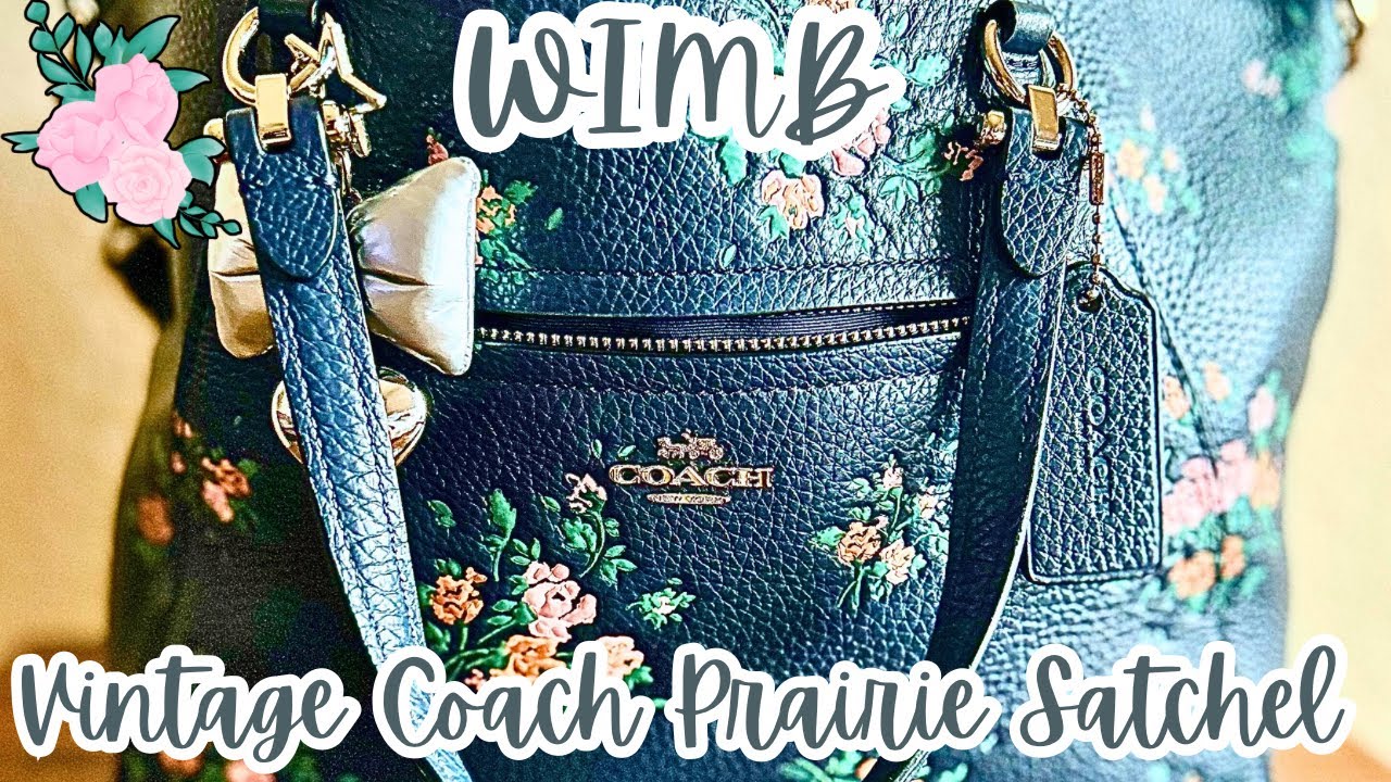 В МОЁМ ЦВЕТОЧНОМ НАСТРОЕНИИ💐 ЧТО В МОЕЙ ВИНТАЖНОЙ СУМКЕ COACH PRAIRIE🌹💕🩷
