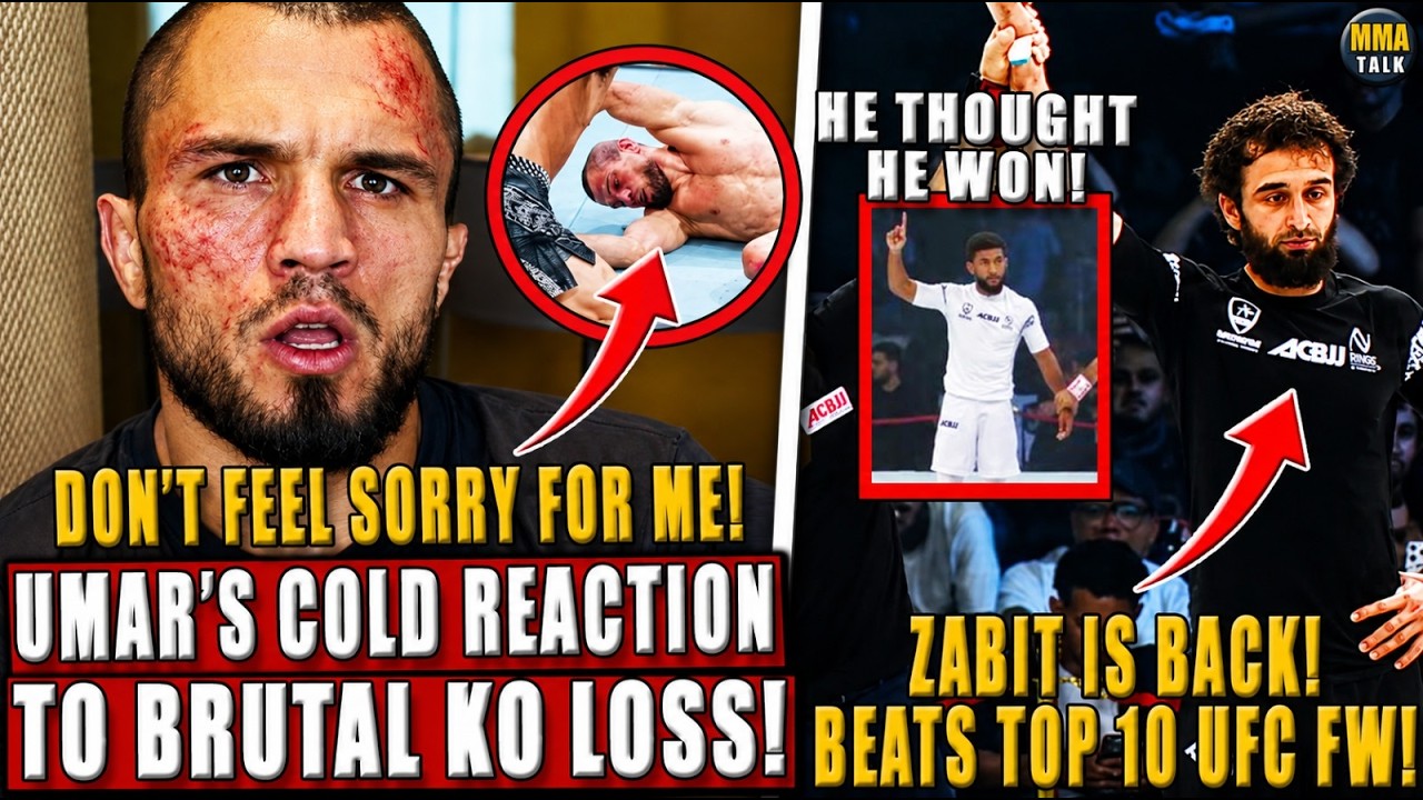 Umar Nurmagomedov&rsquo;s COLD REACTION to KO LOSS! Zabit RETURNS & BEATS UFC TOP 10 FW! Mokaev-UFC