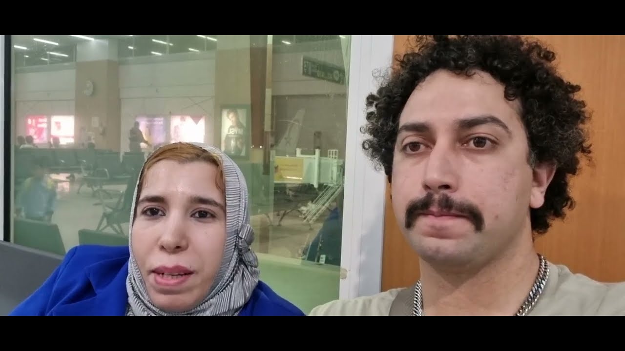 أنا و زوجي في زيارة دولة تونس مطار قرطاج و الوجهة إلى عاصمة تونس