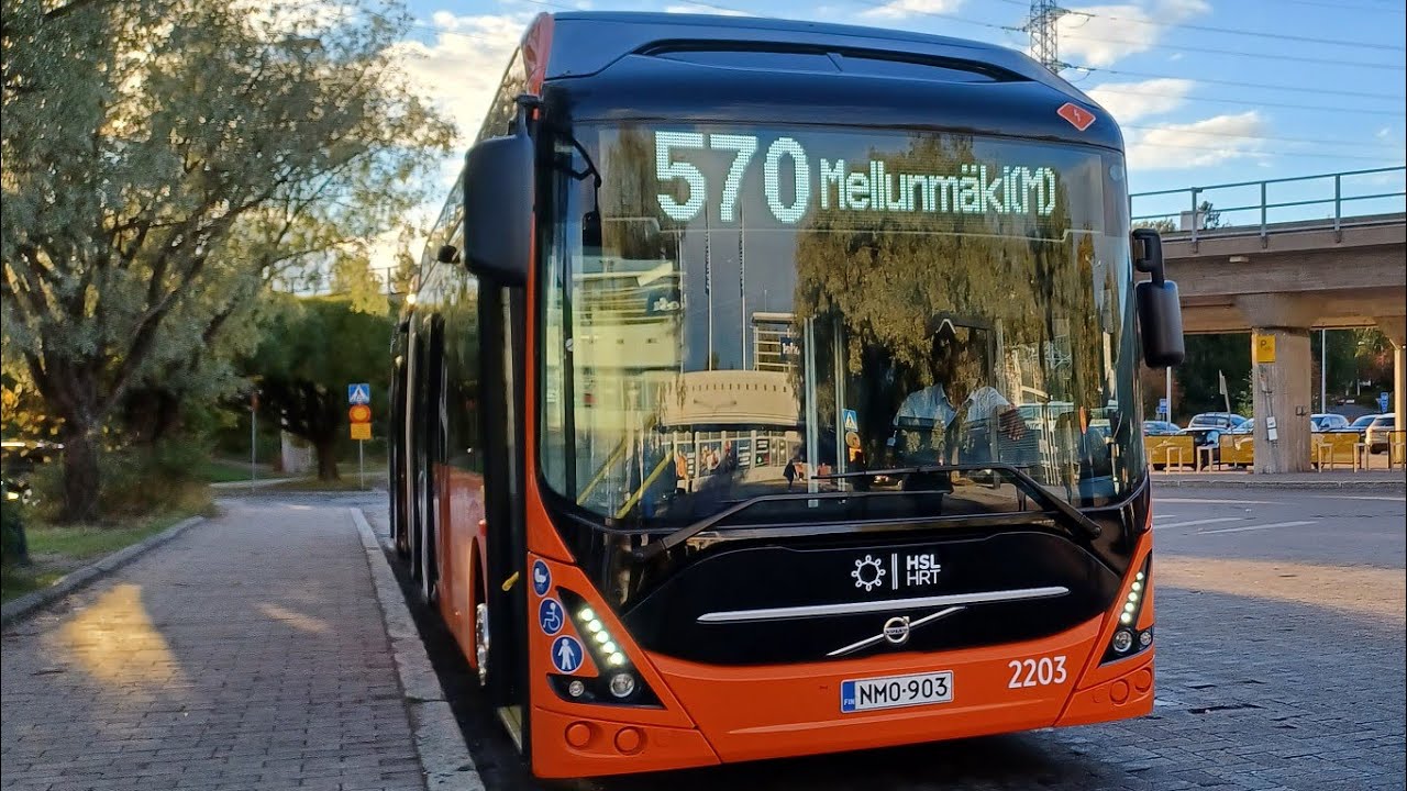 Nivelbussi 570 Mellunm&auml;ess&auml;