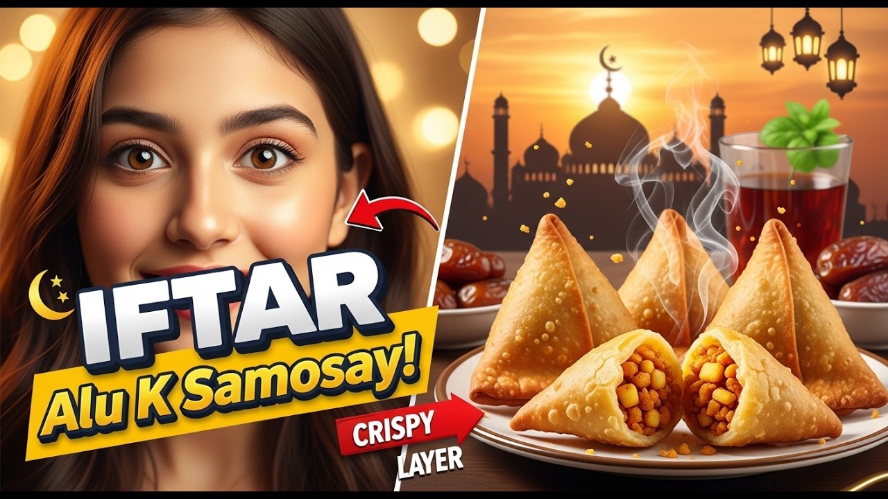 Perfect Crispy Aloo Ke Samosay Recipe | Street Style Potato Samosa