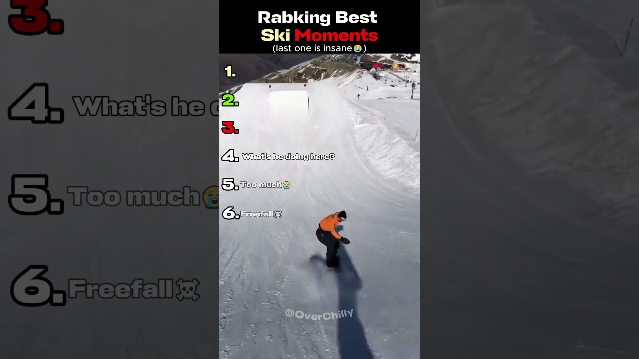 Ranking Best Ski Moments!😭😮