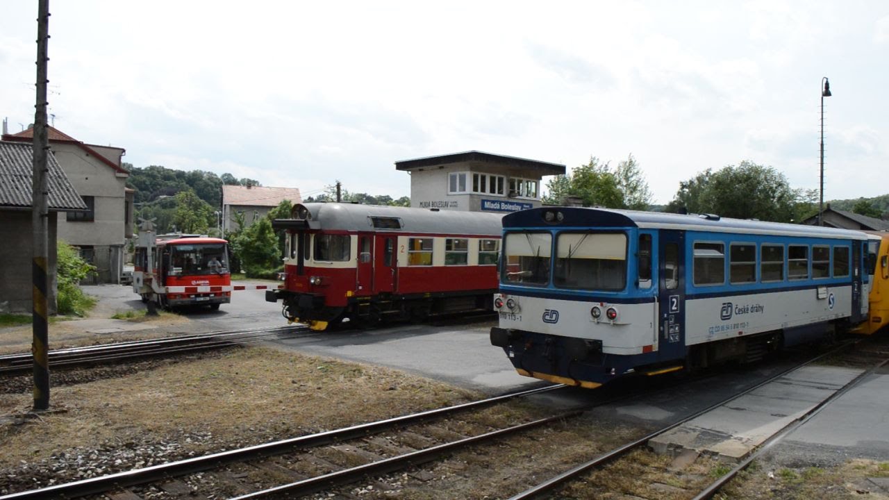 VLAKY / Mladá Boleslav hlavní nádraží 29.5.2015 (část 2)