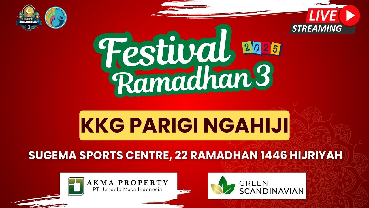 LIVE STREAMING RAMADHAN GOT TALLENT 2025 - KKG PARIGI NGAHIJI