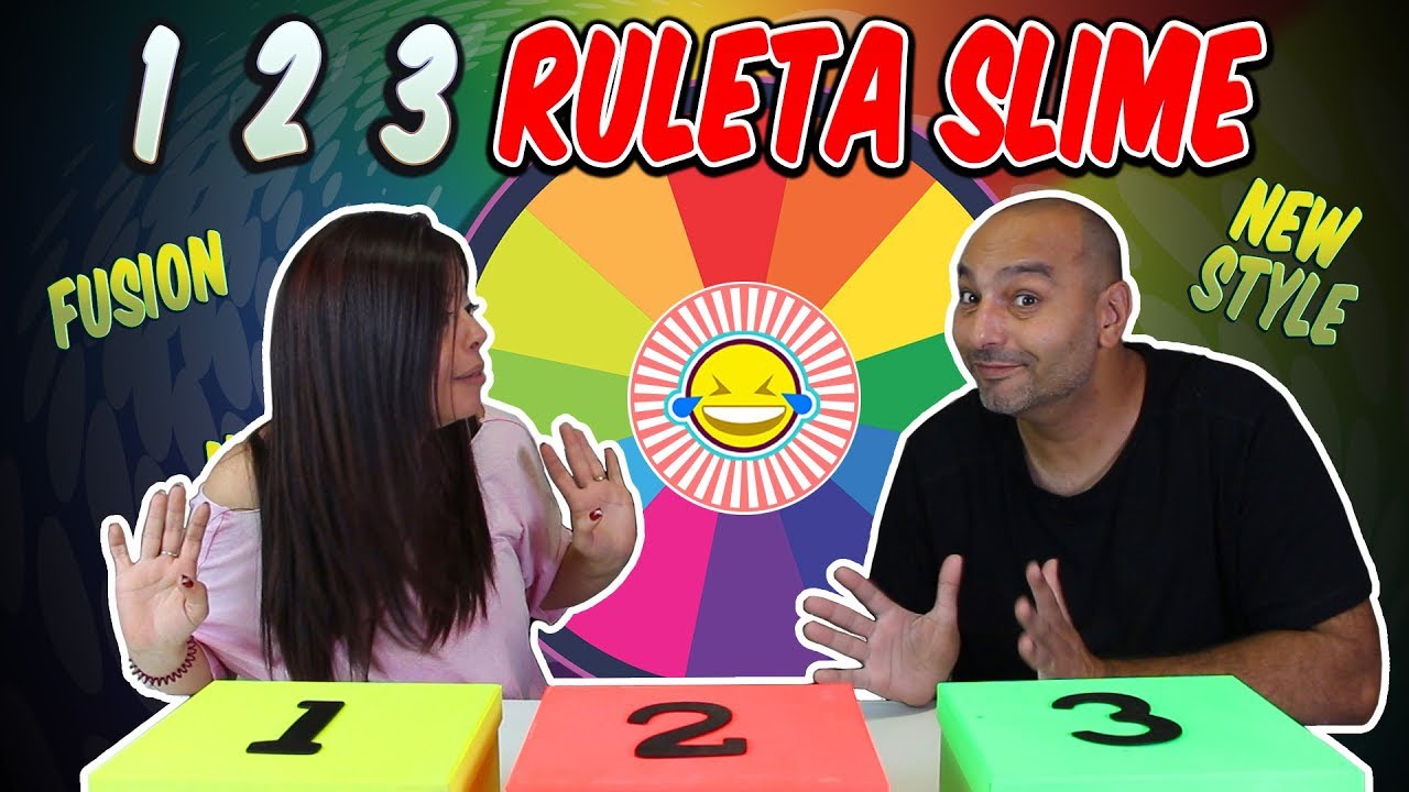 UN DOS TRES RULETA de SLIME ! 1 2 3 SLIME ROULETTE challenge! New Style Fusion