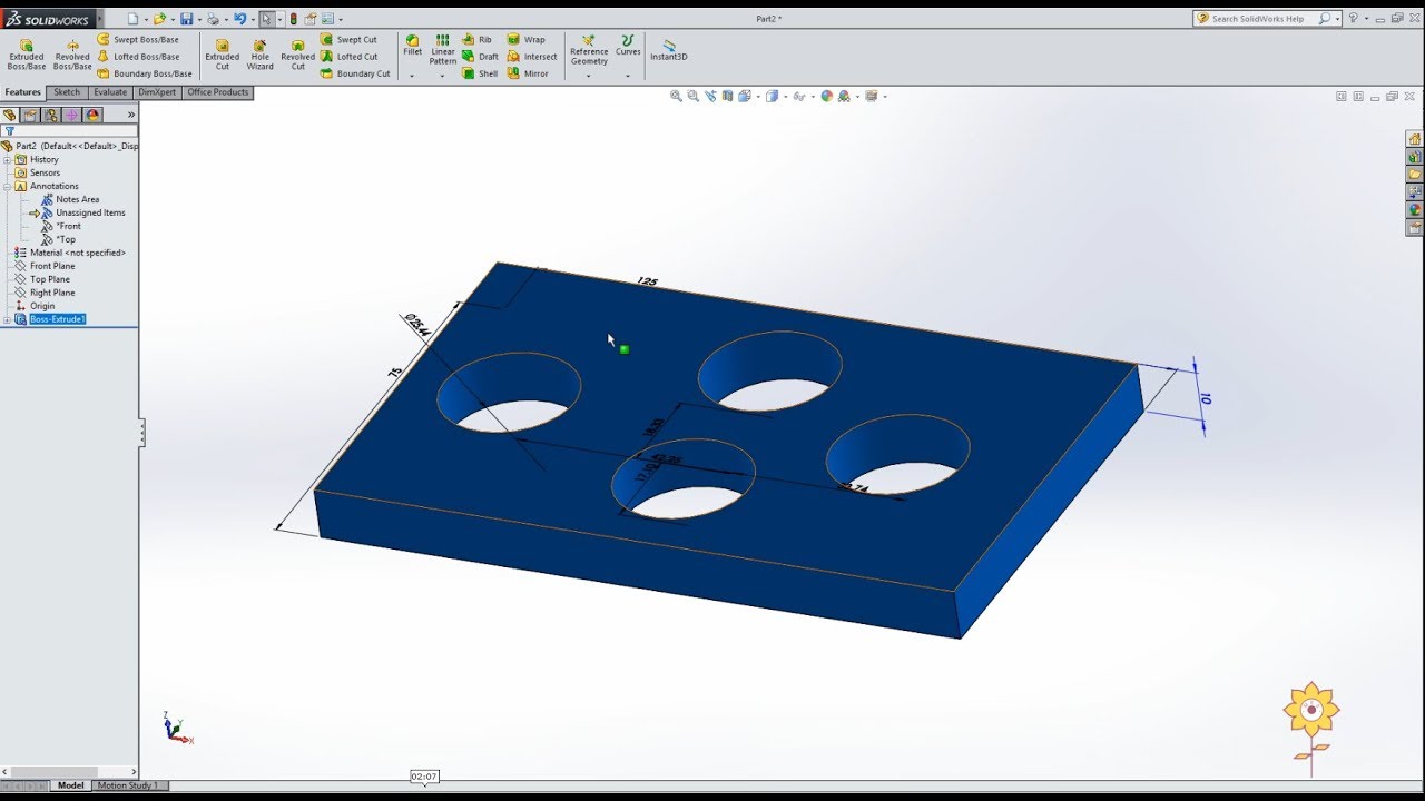 Редактирование 3D-модели в SolidWorks |#13| ПКЭ | Профессор Бинсу ​​Бабу