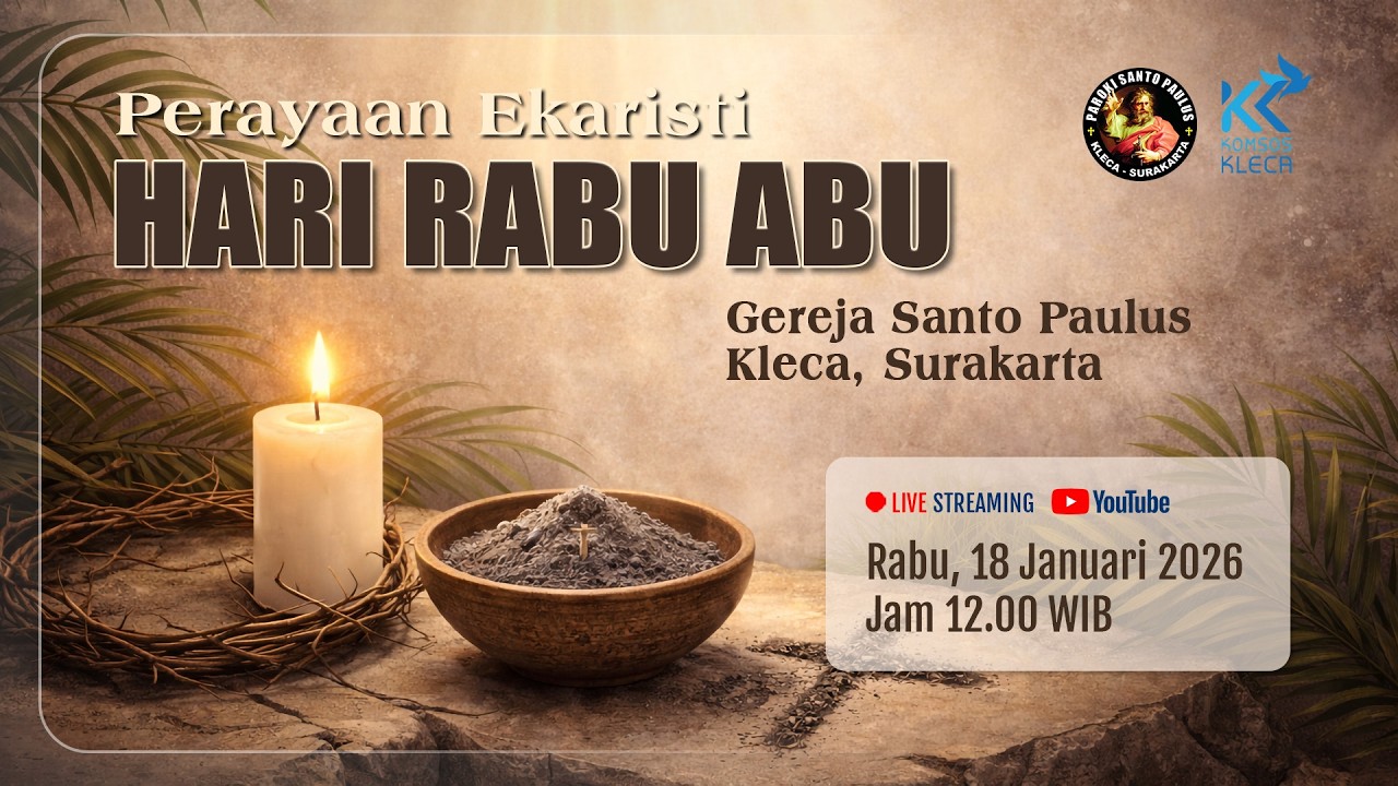 PERAYAAN EKARISTI - HARI RABU ABU