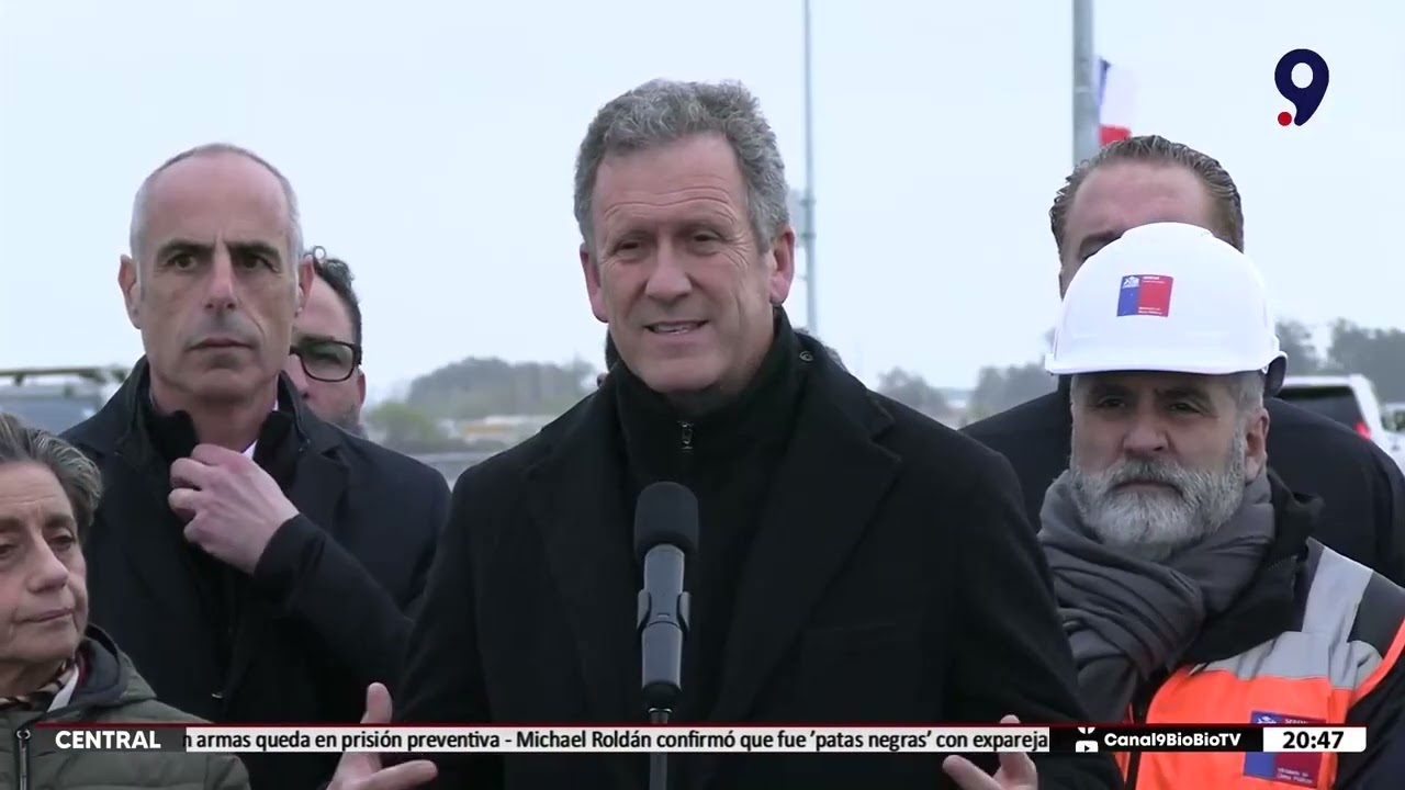 Presidente Boric da el vamos a marcha blanca de Puente Industrial, el viaducto más largo de Chile