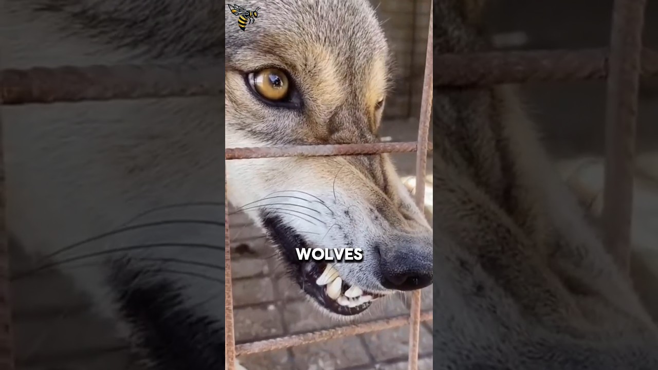 Настоящая причина, по которой волки никогда не могут быть домашними животными #факты #дикаяприрод...
