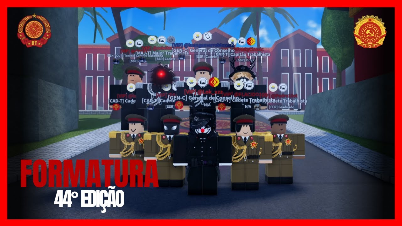 A 44ª FORMATURA DOS CADETES REVOLUCIONÁRIOS ! | Exército Brasileiro do Tevez – Revolução Trabalhista