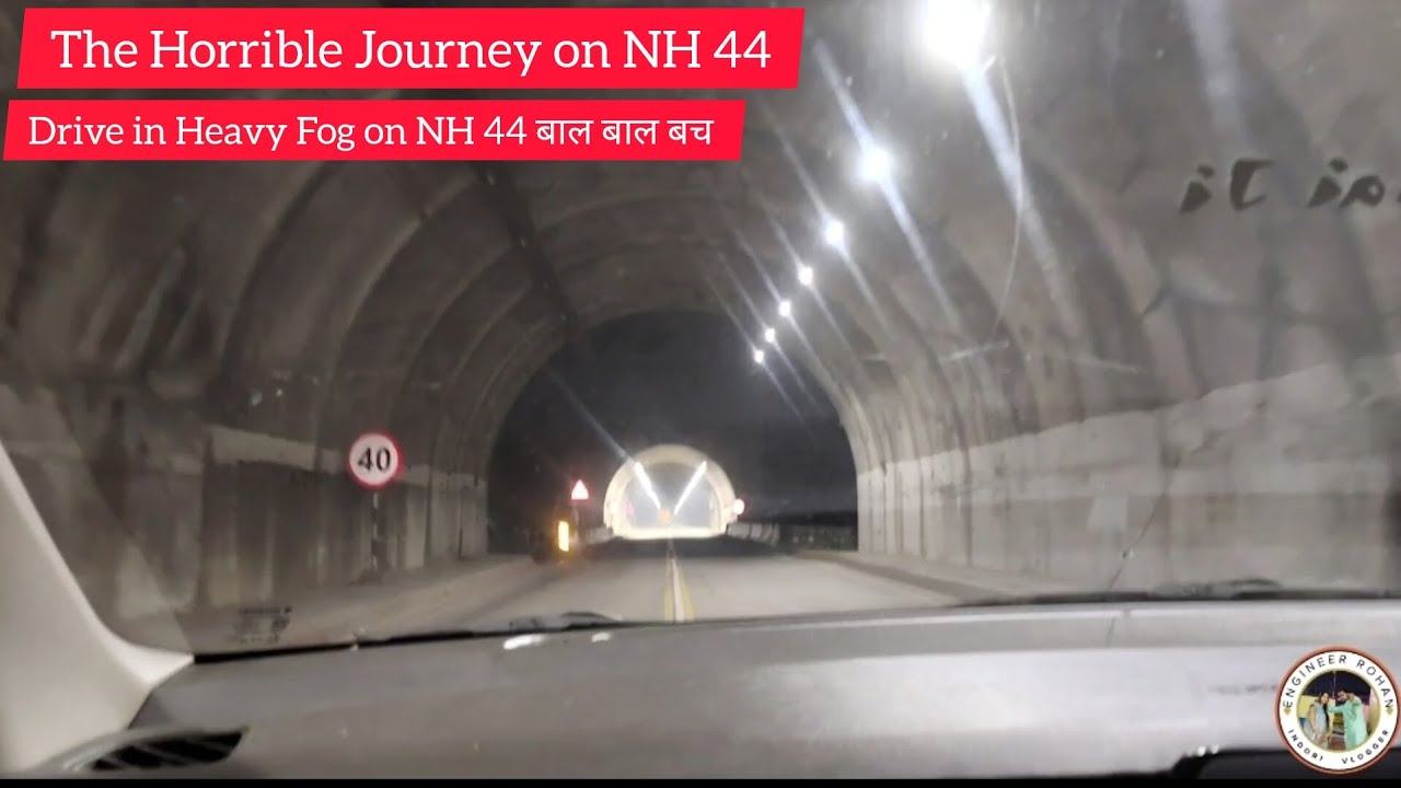 दुनिया के सबसे लंबा Highway koun sa hai | Fog on NH 44 | A Scary Yet Thrilling Journey