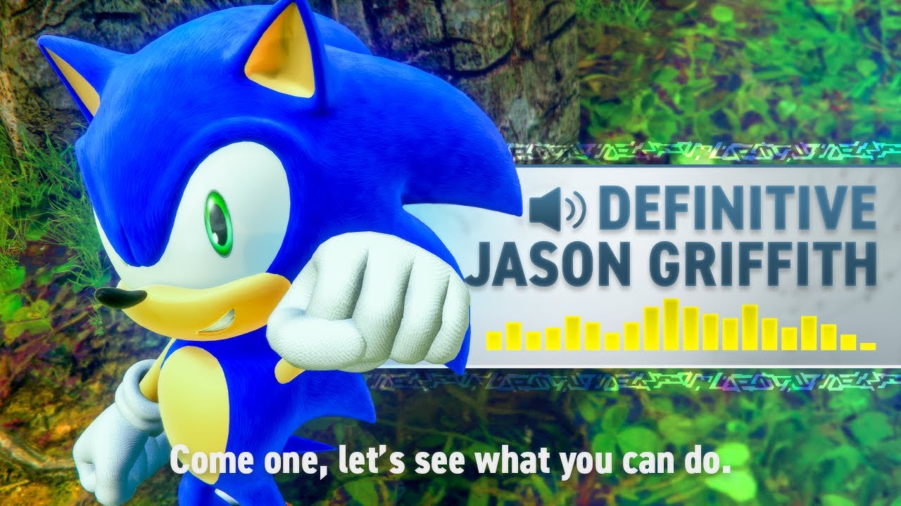 Sonic Frontiers: Definitive Jason Griffith Voice Mod