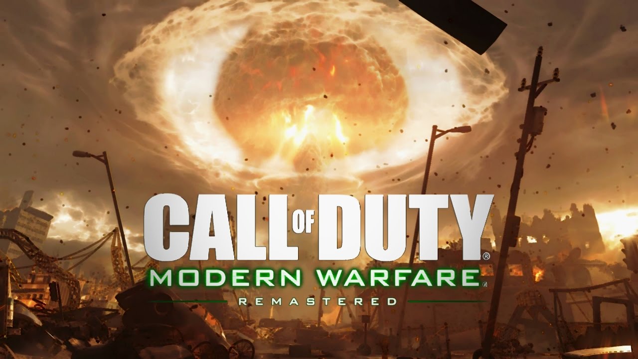 Call of Duty 4 Modern Warfare Remastered Nuke Mission Gameplay Veteran