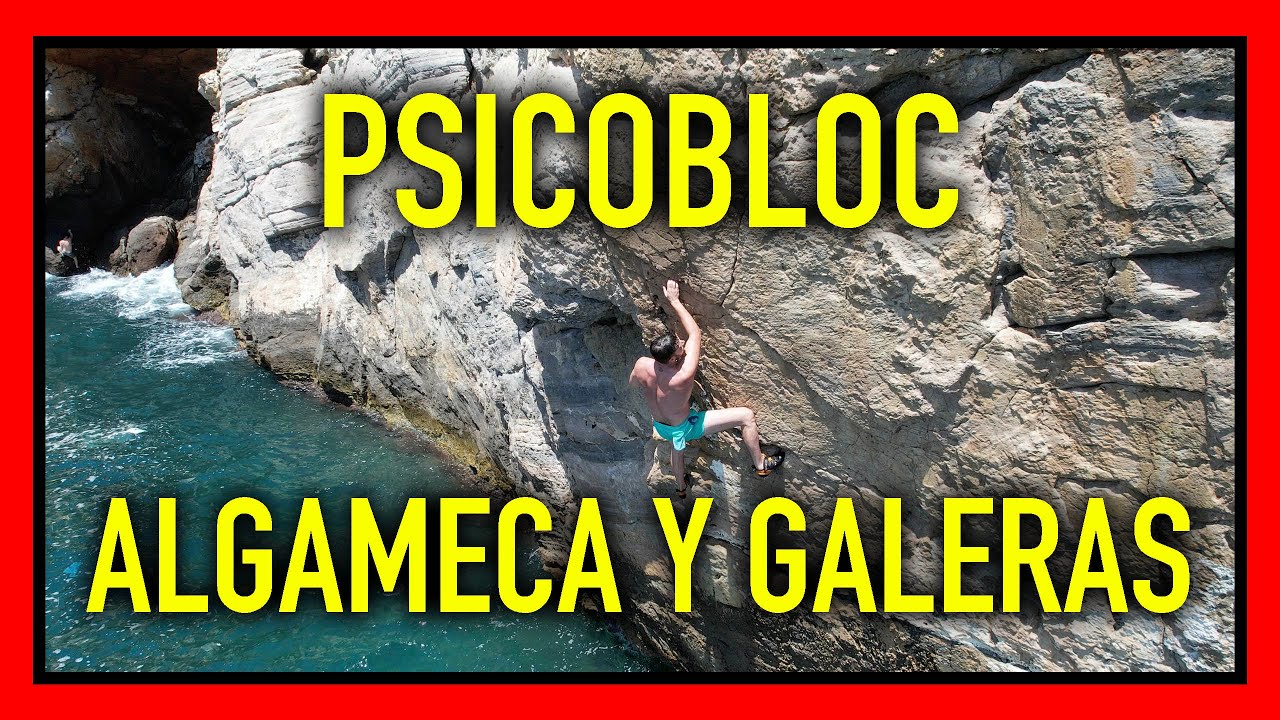 🌊 PSICOBLOC en Cartagena (Murcia) | 🧗🏼 Escalada en La Algameca y Galeras