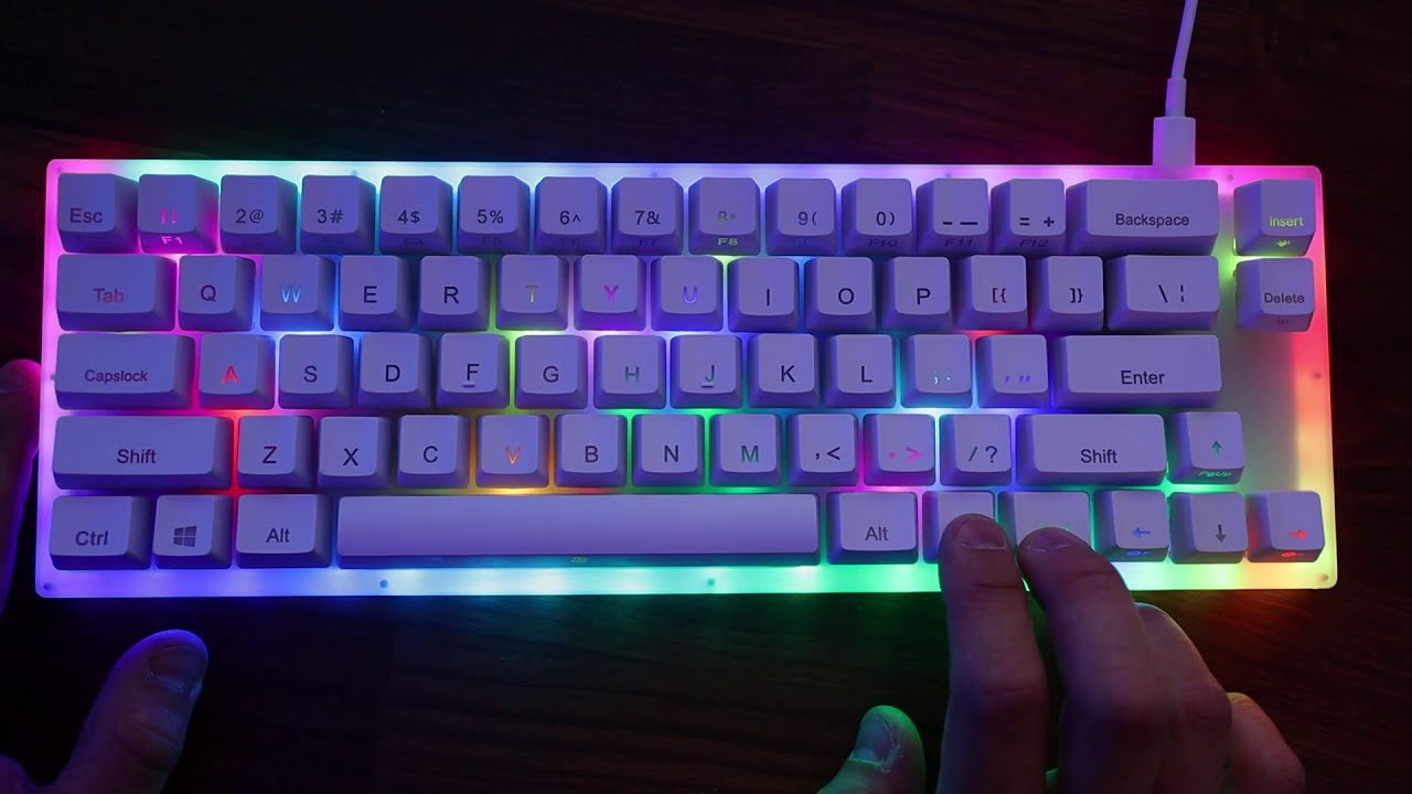 Womier K66 Lighting Effects