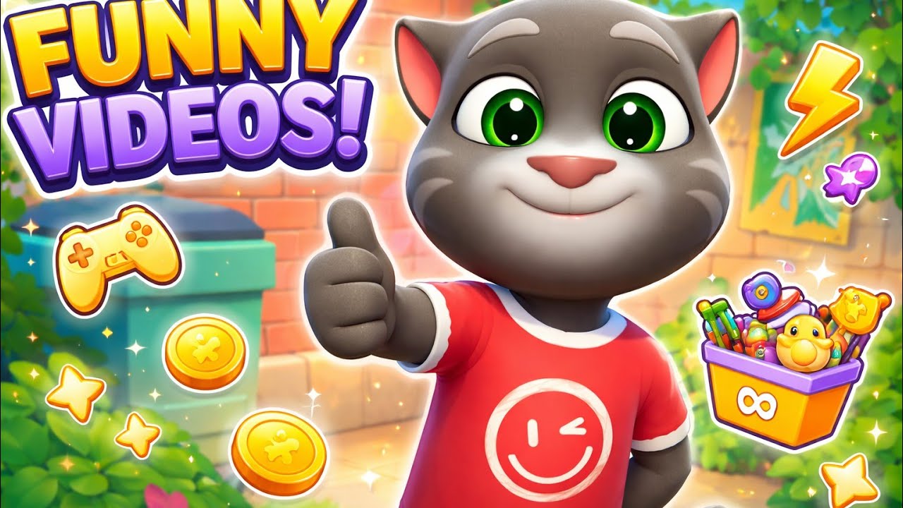 MY TALKING TOM FUNNY LIVE STREAM 🔴 SAKURA SCHOOL LIFE