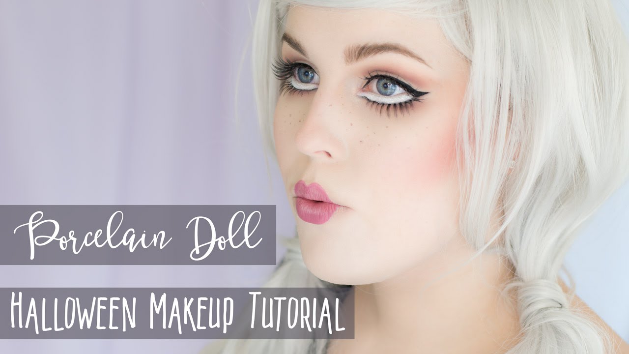 Porcelain Doll Halloween Makeup Tutorial // Rebecca Shores MUA