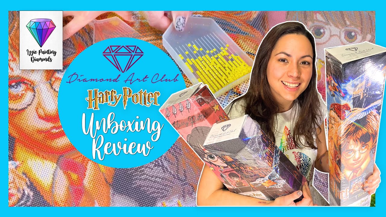 Unboxing Diamond Art Club Colección Harry Potter // DAC Unboxing H.P. Collection Diamond Painting