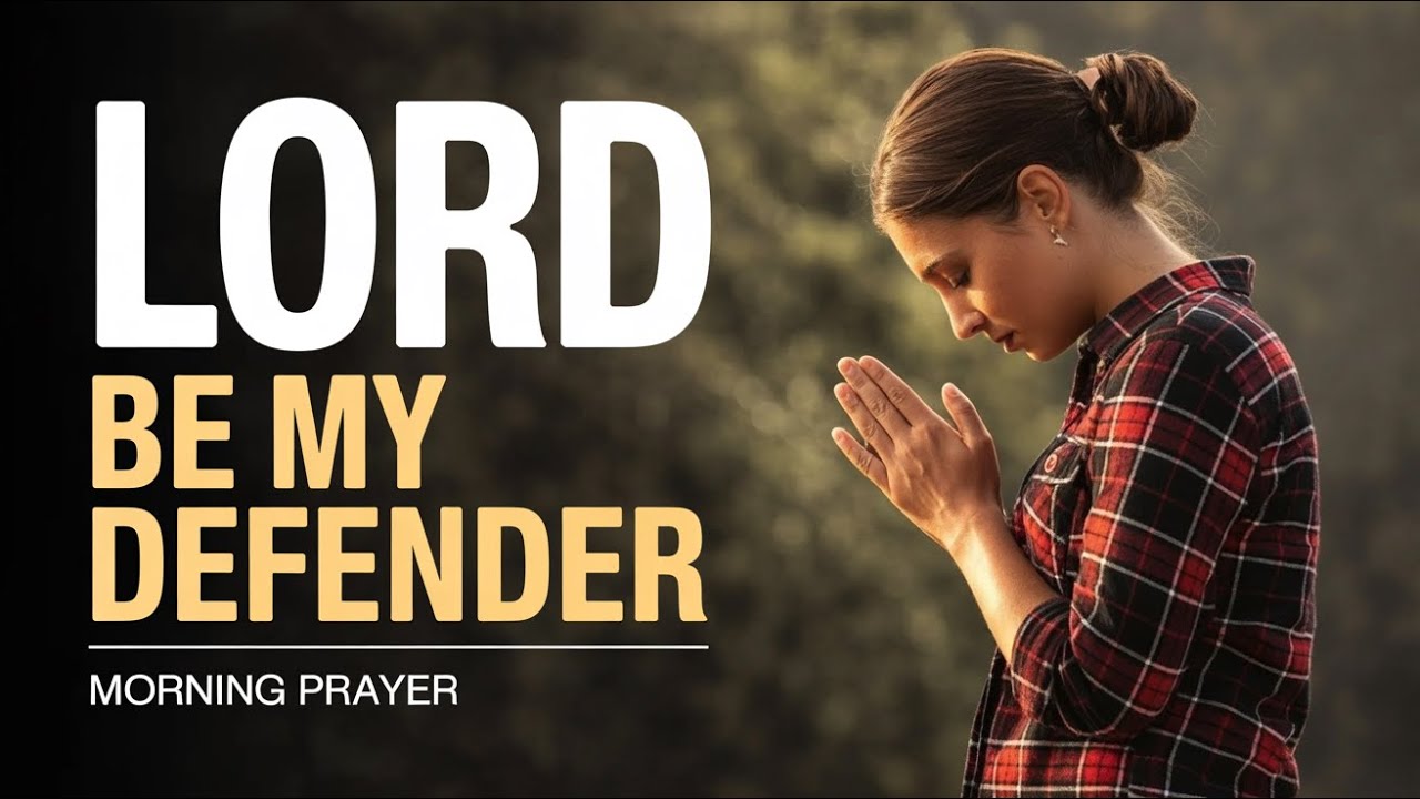 Lord, Be My Defender When I Cannot Speak | Blessed Morning Prayer