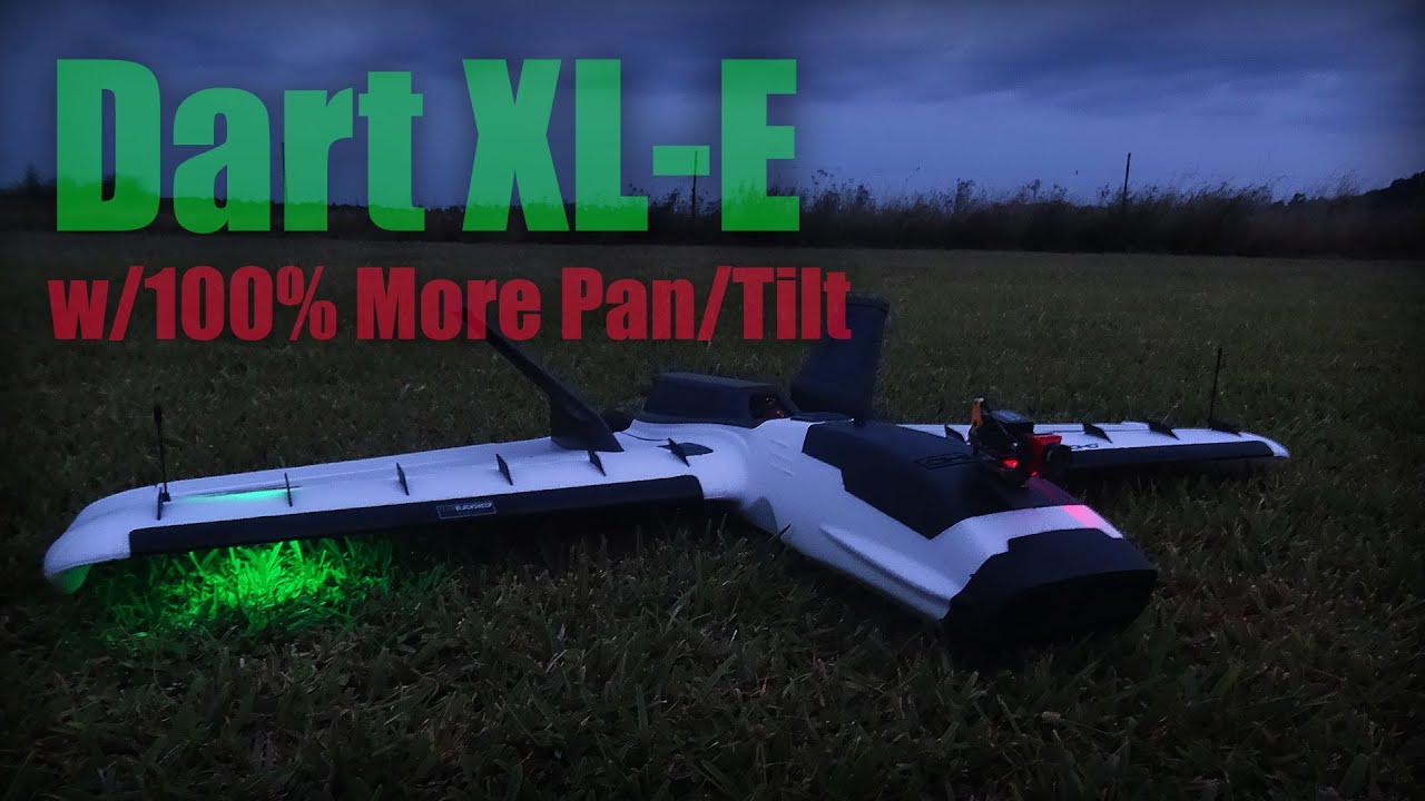 Dart XL Enhanced, with Arduplane and 100% more Pan/Tilt!